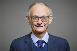 3:2 portrait of Lord Lipsey