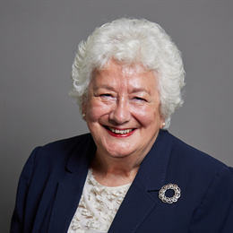 1:1 portrait of Baroness Harris of Richmond