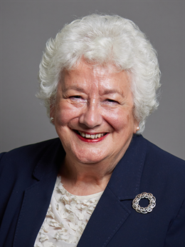 3:4 portrait of Baroness Harris of Richmond