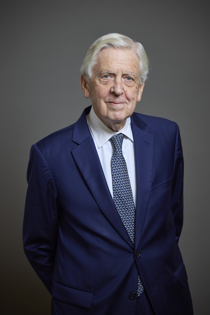 Full sized portrait of Lord Powell of Bayswater