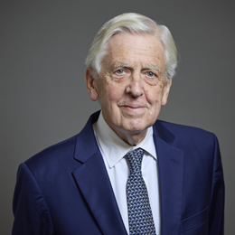 1:1 portrait of Lord Powell of Bayswater
