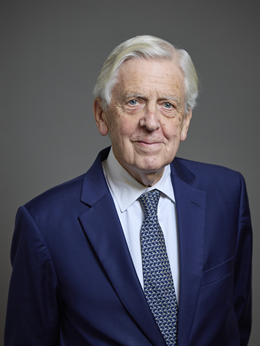 3:4 portrait of Lord Powell of Bayswater