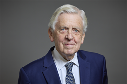 3:2 portrait of Lord Powell of Bayswater