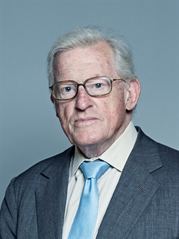 3:4 portrait of Lord King of Bridgwater