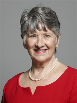 3:4 portrait of Baroness Walmsley