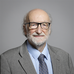1:1 portrait of Lord Greaves