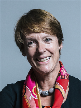 3:4 portrait of Dame Caroline Spelman