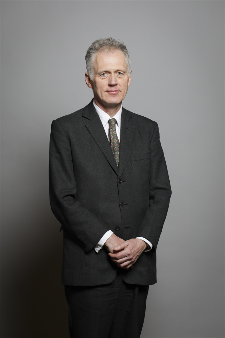 Full sized portrait of Lord Ponsonby of Shulbrede