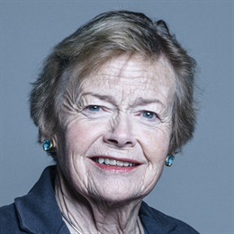 1:1 portrait of Baroness O'Cathain