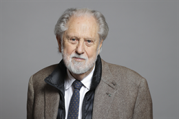 3:2 portrait of Lord Puttnam