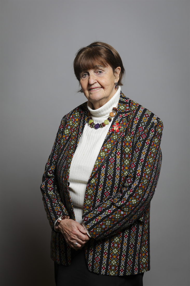 Full sized portrait of Baroness Cox