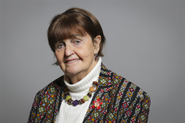 3:2 portrait of Baroness Cox