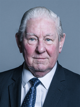 3:4 portrait of Lord Clarke of Hampstead