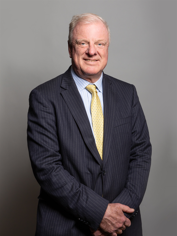 Full sized portrait of Sir Edward Leigh