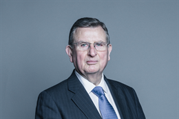 3:2 portrait of Lord Bowness