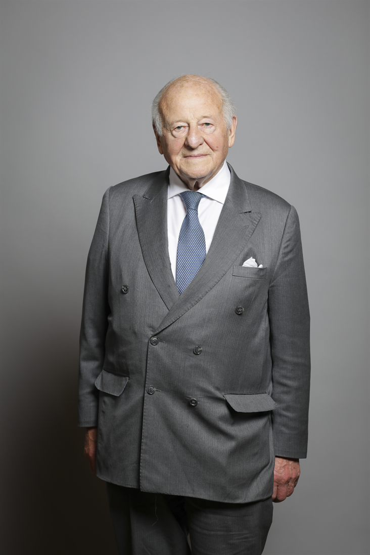 Official portrait for Viscount Bridgeman MPs and Lords UK Parliament