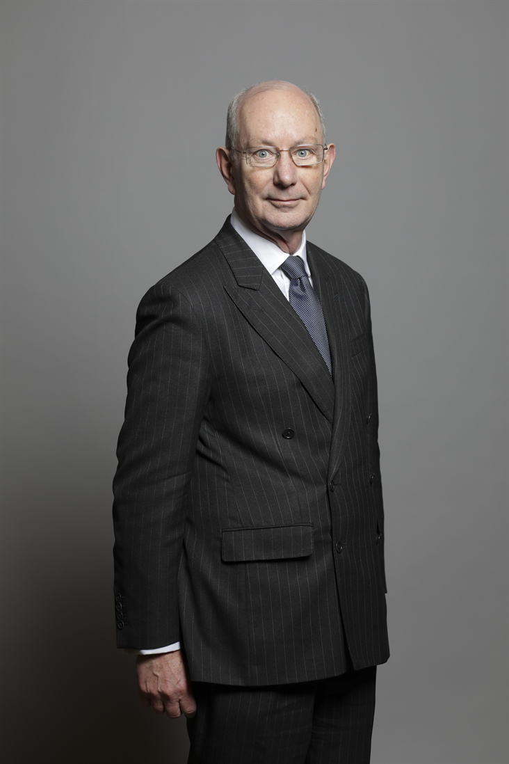 Full sized portrait of Lord Blackwell
