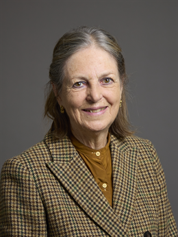 3:4 portrait of Baroness Blackstone