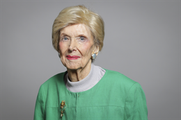 3:2 portrait of Baroness Gardner of Parkes