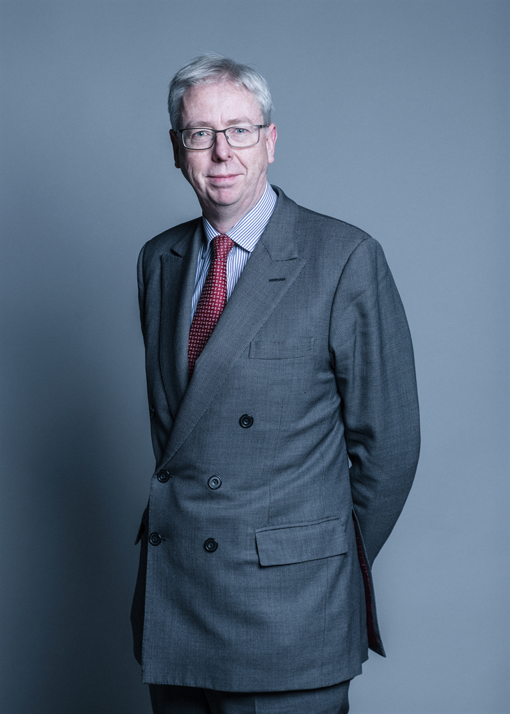Full sized portrait of Viscount Goschen