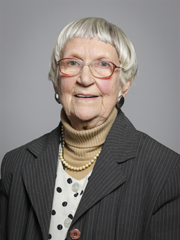 3:4 portrait of Baroness Howe of Idlicote