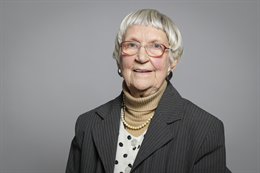 3:2 portrait of Baroness Howe of Idlicote