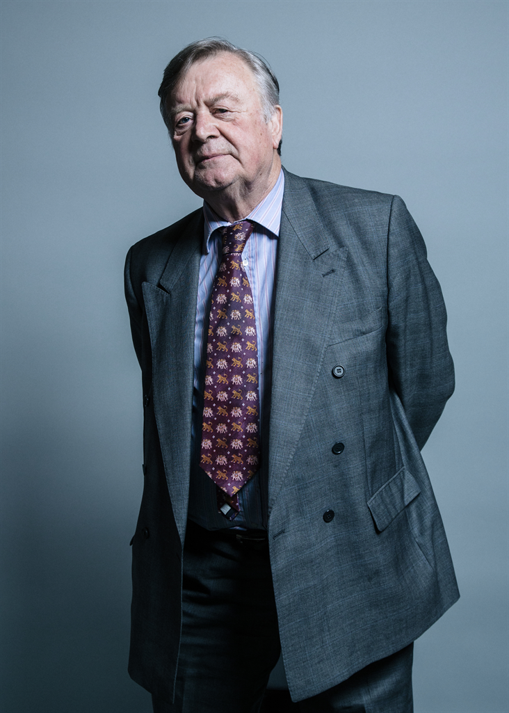 Full sized portrait of Lord Clarke of Nottingham