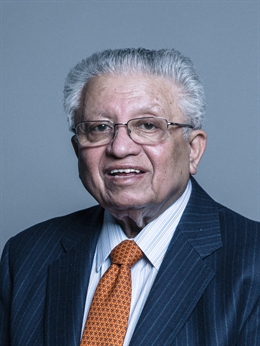 3:4 portrait of Lord Bhattacharyya