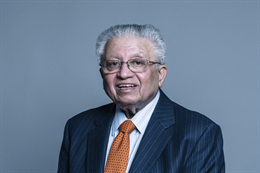 3:2 portrait of Lord Bhattacharyya