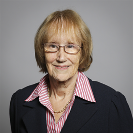 1:1 portrait of Baroness Henig