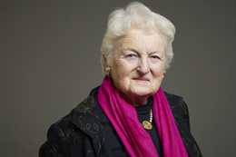 3:2 portrait of Baroness Neuberger