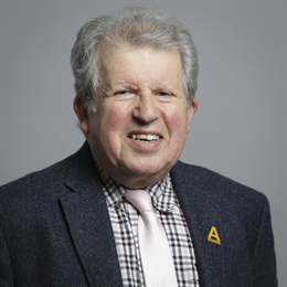 1:1 portrait of Lord Young of Norwood Green