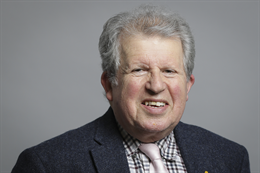 3:2 portrait of Lord Young of Norwood Green