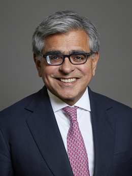 3:4 portrait of Lord Kakkar