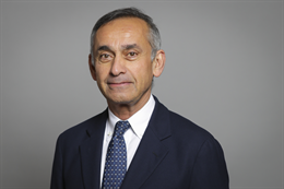 3:2 portrait of Lord Darzi of Denham