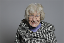 3:2 portrait of Baroness Thomas of Winchester