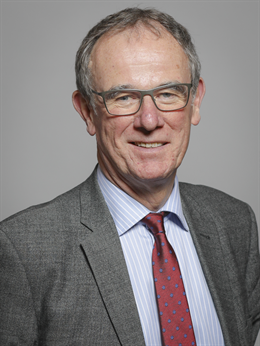3:4 portrait of Lord Teverson