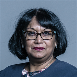 1:1 portrait of Baroness Verma