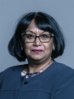 3:4 portrait of Baroness Verma