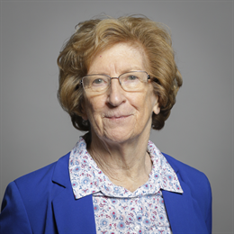 1:1 portrait of Baroness Meacher