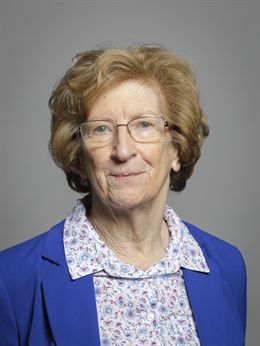3:4 portrait of Baroness Meacher