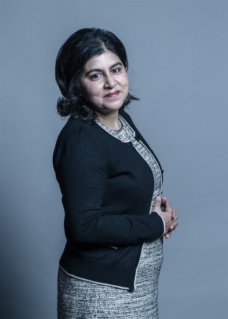 Full sized portrait of Baroness Warsi