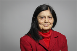 3:2 portrait of Baroness Afshar