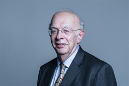 3:2 portrait of Lord Collins of Mapesbury