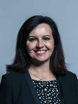 3:4 portrait of Caroline Flint