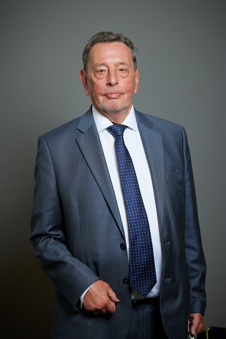 Full sized portrait of Lord Blunkett