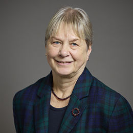 1:1 portrait of Baroness Bray of Coln