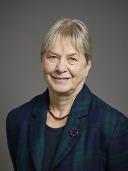 3:4 portrait of Baroness Bray of Coln