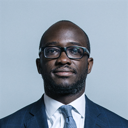 1:1 portrait of Mr Sam Gyimah