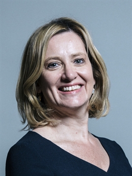 3:4 portrait of Amber Rudd